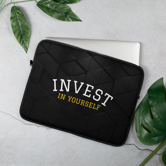 INVEST IN YOURSELF - Laptop Sleeve