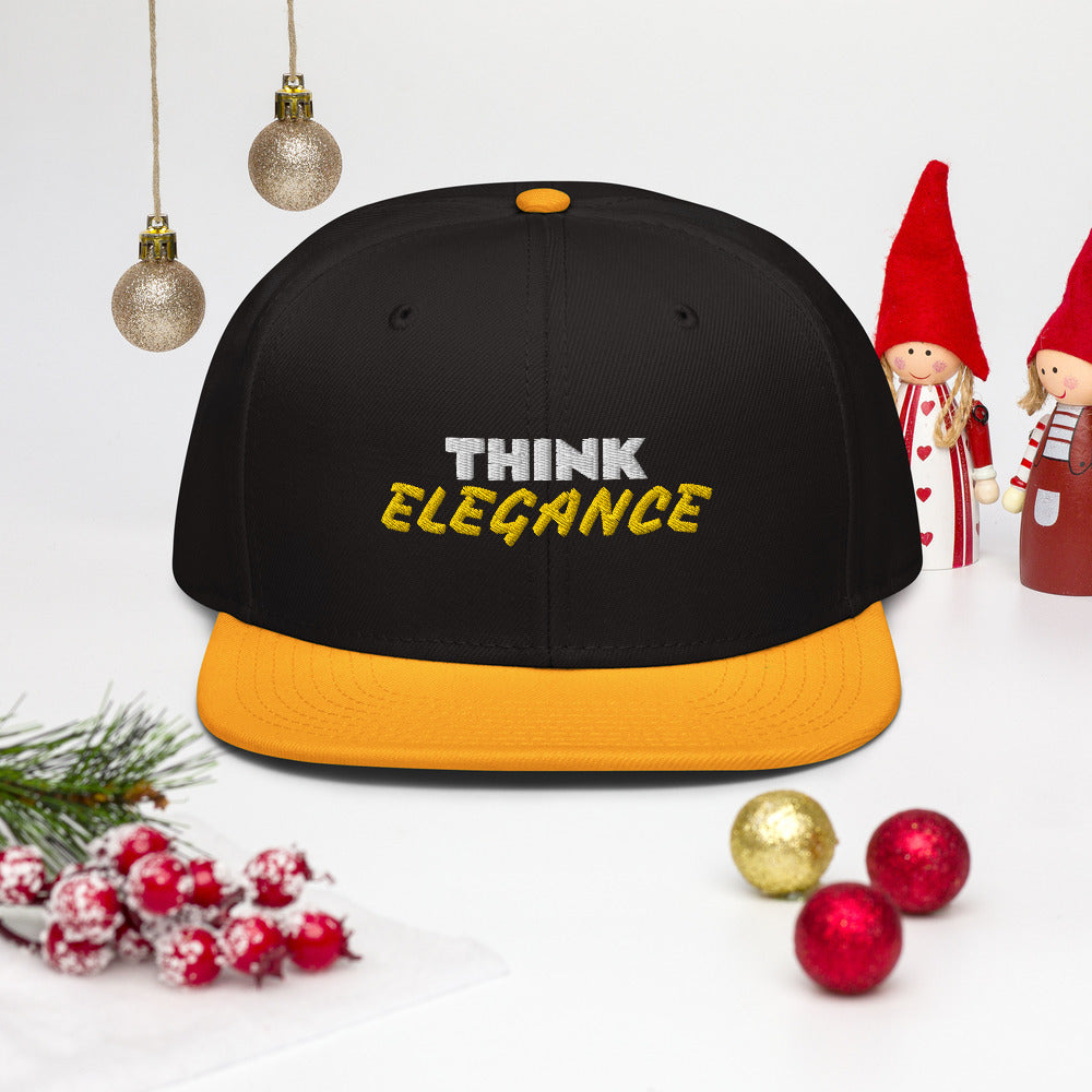 THINK ELEGANCE - Snapback Hat