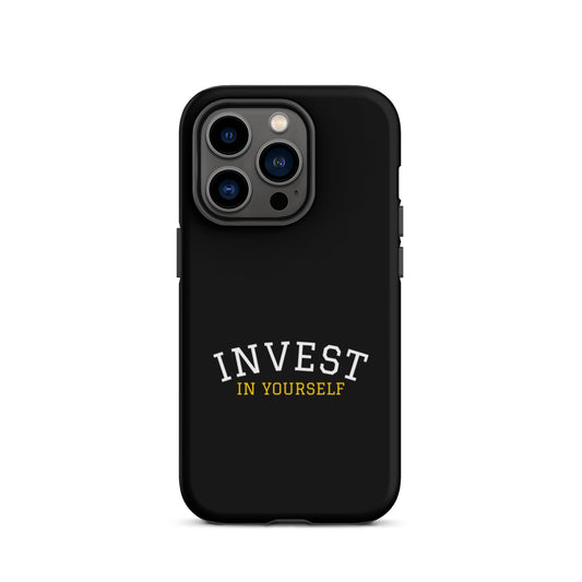 INVEST IN YOURSELF-Tough iPhone case