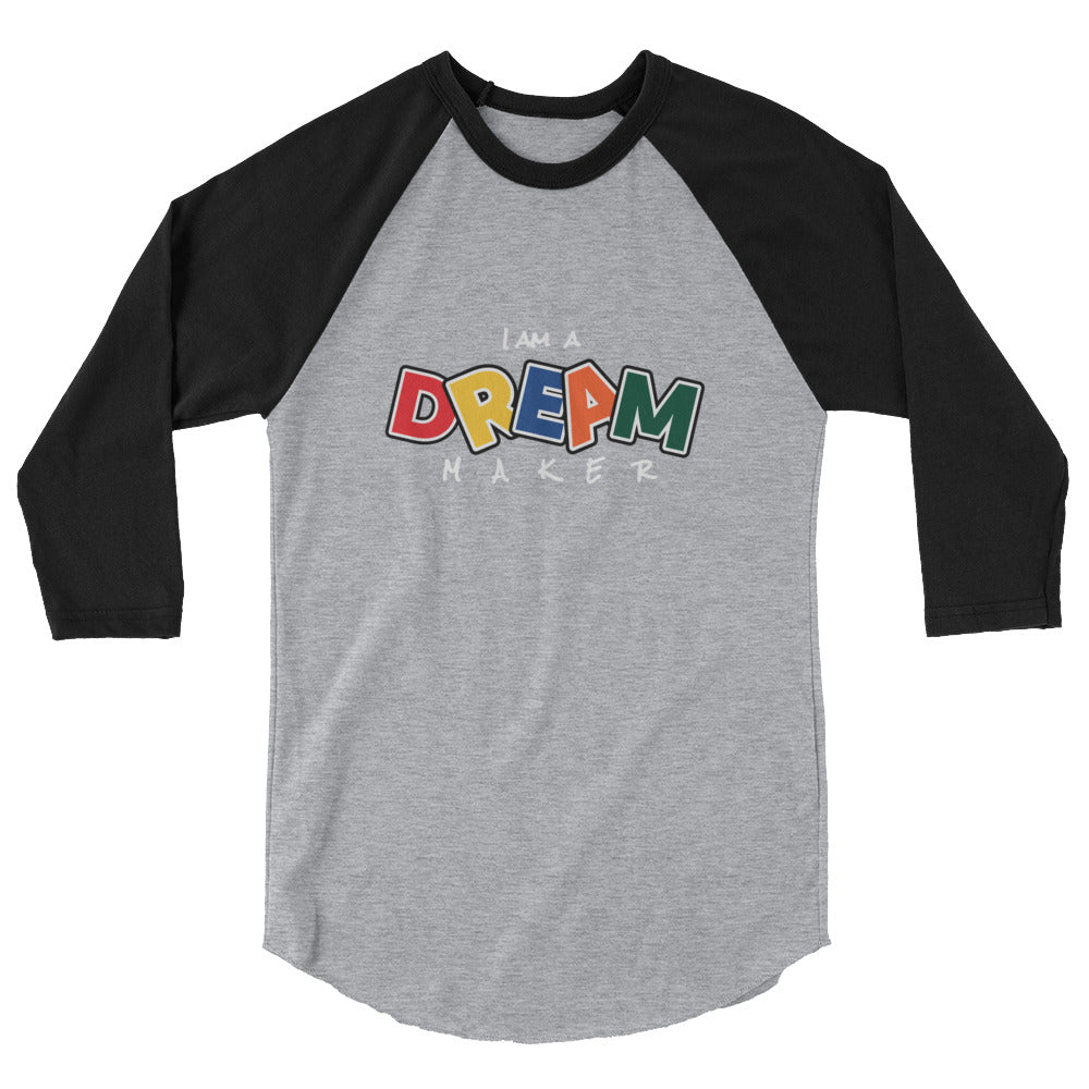 DREAM MAKER - CL- 3/4 sleeve raglan shirt