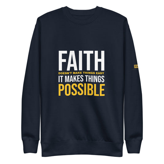 FAITH POSSIBLE- Unisex Fleece Pullover