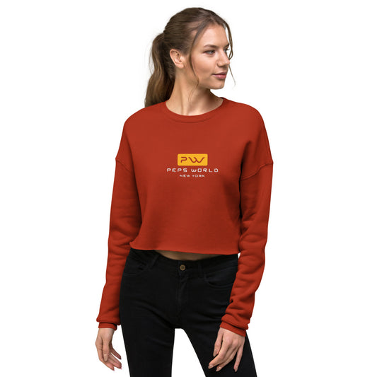 PEPS WORLD - Crop Sweatshirt