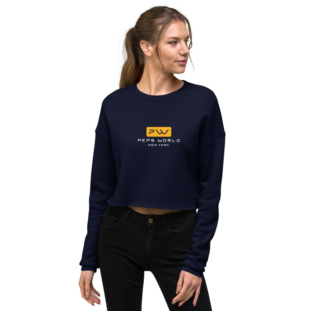 PEPS WORLD - Crop Sweatshirt